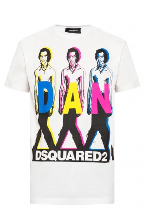 T-shirt z nadrukowanym logo, zdjęcie 1 T-shirt z nadrukowanym logo od Dsquared2